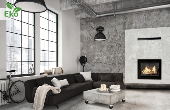 Lareira em Ferro Fundido